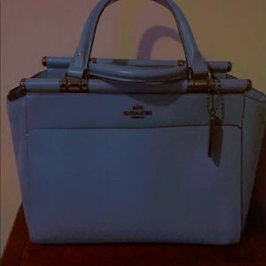Leather Coach satchel
